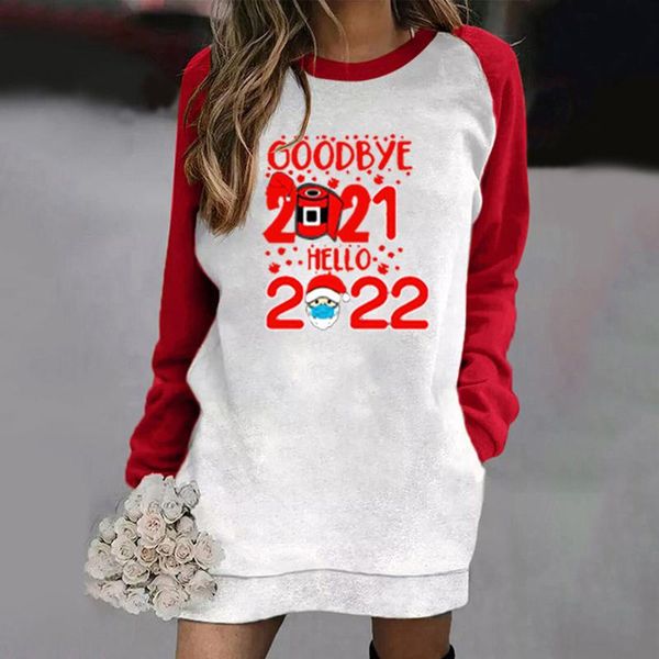casual dresses christmas shirt ladies contrast color long sleeve loose letter print mini dress pocket splice o-neck, Black;gray
casual dresses christmas shirt ladies contrast color long sleeve loose letter print mini dress pocket splice o-neck, Black;gray