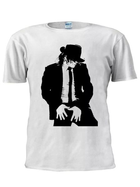 michael jackson dance legend star t-shirt trendy t shirt men women m751, White;black
michael jackson dance legend star t-shirt trendy t shirt men women m751, White;black