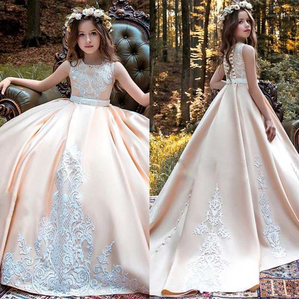girl's dresses sleeveless first communion o-neck with bow sash flower girl ball gowns custom made vestidos primera comunion1, Red;yellow
girl's dresses sleeveless first communion o-neck with bow sash flower girl ball gowns custom made vestidos primera comunion1, Red;yellow