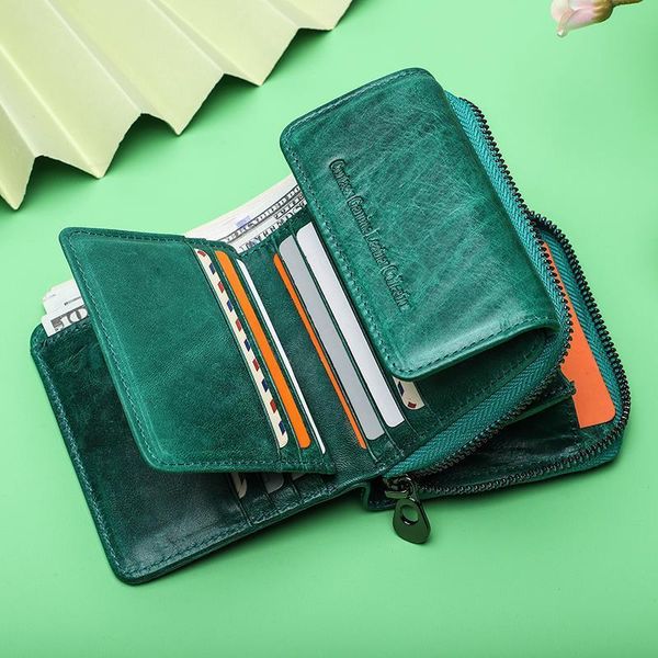 contacts genuine leather wallet women clutch bag brand female coin purse small rfid card holder wallets mini carteras, Red;black
contacts genuine leather wallet women clutch bag brand female coin purse small rfid card holder wallets mini carteras, Red;black