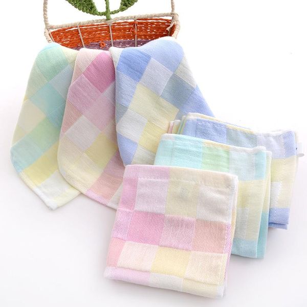 towel plaid cotton square towels gauze spit double child-towel hand 3 colors wholesale set for baby
towel plaid cotton square towels gauze spit double child-towel hand 3 colors wholesale set for baby