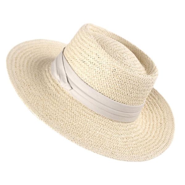 wide brim hats f3md women summer woven straw banded sun hat holiday vacation flat sunscreen casual outdoor boater beach jazz, Blue;gray
wide brim hats f3md women summer woven straw banded sun hat holiday vacation flat sunscreen casual outdoor boater beach jazz, Blue;gray