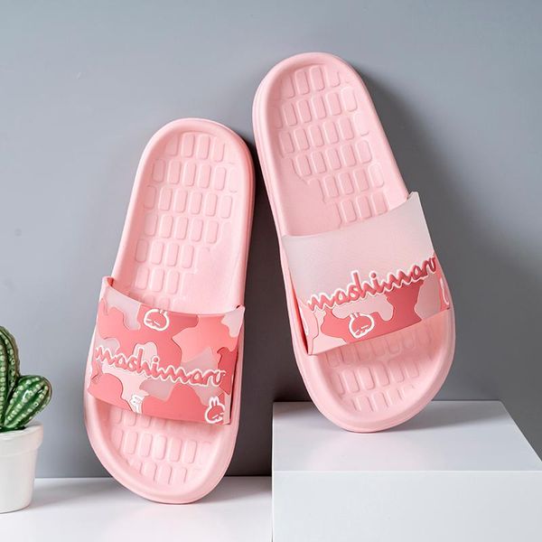 slippers women's summer indoor sandals non-slip women, Black