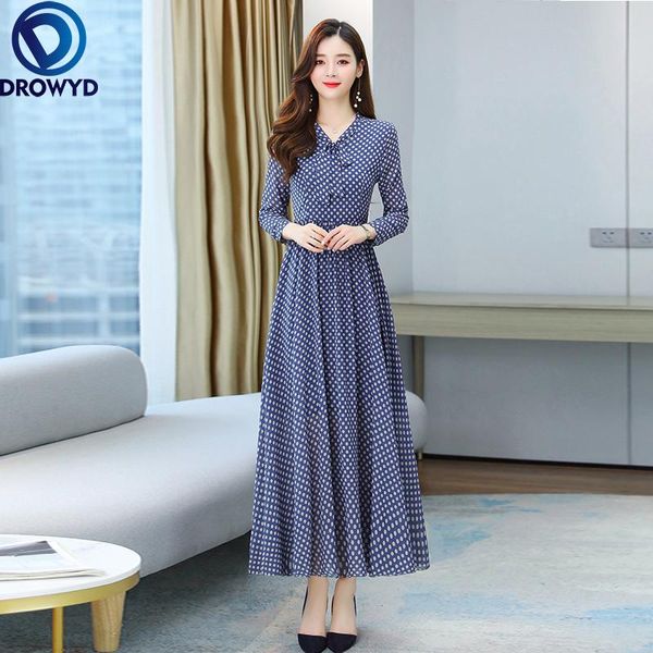 casual dresses 2021 long sleeve gothic chiffon dress fashion spring summer temperament dot printed for women clothes party vestidos, Black;gray
casual dresses 2021 long sleeve gothic chiffon dress fashion spring summer temperament dot printed for women clothes party vestidos, Black;gray