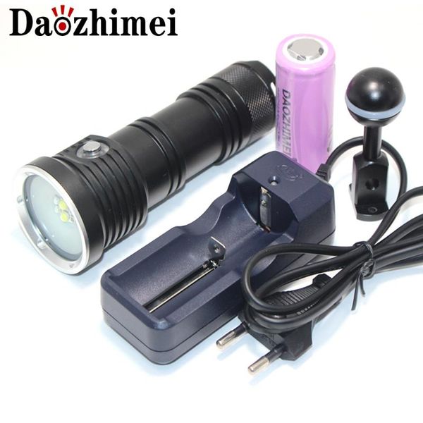 flashlights torches 2000lm underwater 50m led diving tactical xm-l2 white light+xpe red/blue pography video fill light 26650 wate
flashlights torches 2000lm underwater 50m led diving tactical xm-l2 white light+xpe red/blue pography video fill light 26650 wate