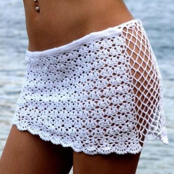 women's swimwear 2021 women crochet bikini cover up sarong pareo dress wrap skirt sheer beach, White;black
women's swimwear 2021 women crochet bikini cover up sarong pareo dress wrap skirt sheer beach, White;black