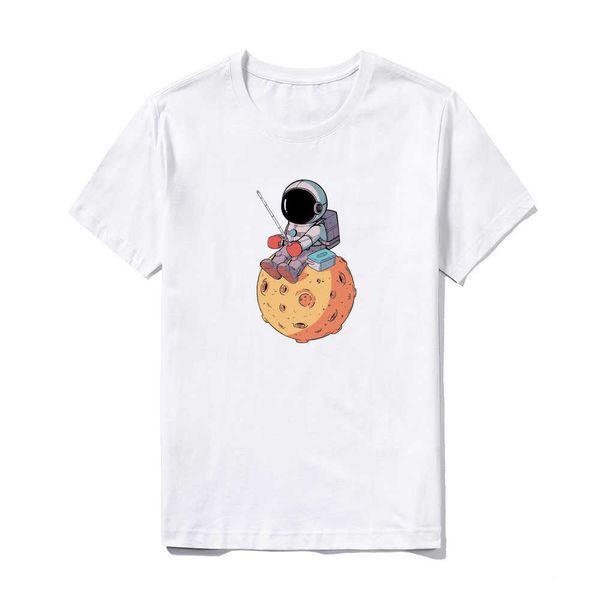 summer t-shirt men funny cartoons astronaut print short sleeved casual t-shirts men anime harajuku streetwear tees 210603, White;black
summer t-shirt men funny cartoons astronaut print short sleeved casual t-shirts men anime harajuku streetwear tees 210603, White;black