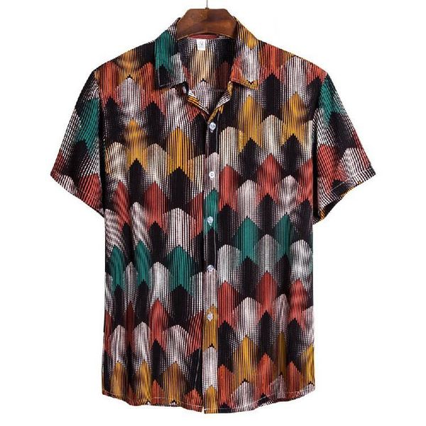 men's casual shirts 2021 summer vintage shirt for men short sleeve hawaiian beach flower turtleneck blouse, White;black
men's casual shirts 2021 summer vintage shirt for men short sleeve hawaiian beach flower turtleneck blouse, White;black