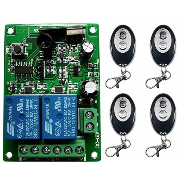 smart home control dc12v 24v 2 ch channels 2ch radio controller rf wireless relay remote switch 315 mhz 433 transmitter+ receiver
smart home control dc12v 24v 2 ch channels 2ch radio controller rf wireless relay remote switch 315 mhz 433 transmitter+ receiver