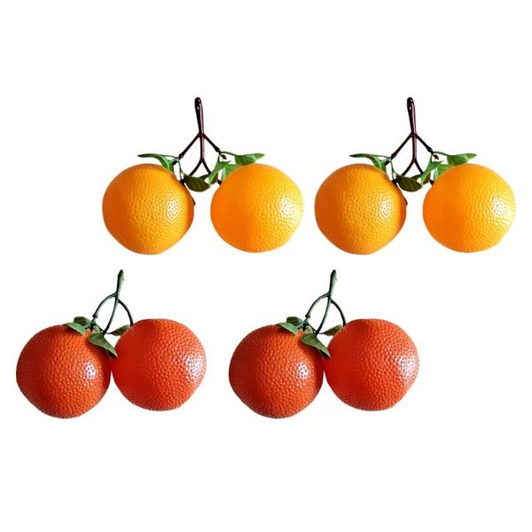 party decoration 4pcs delicate emulation orange model showcase display home ornament
party decoration 4pcs delicate emulation orange model showcase display home ornament