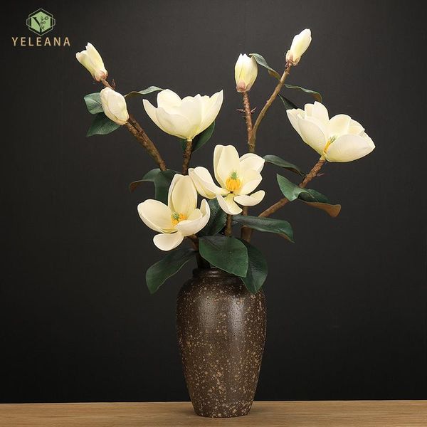 decorative flowers & wreaths magnolia artificial 2021 latex petals big fake flower blue artificiales de alta calidad mall home decoration
decorative flowers & wreaths magnolia artificial 2021 latex petals big fake flower blue artificiales de alta calidad mall home decoration