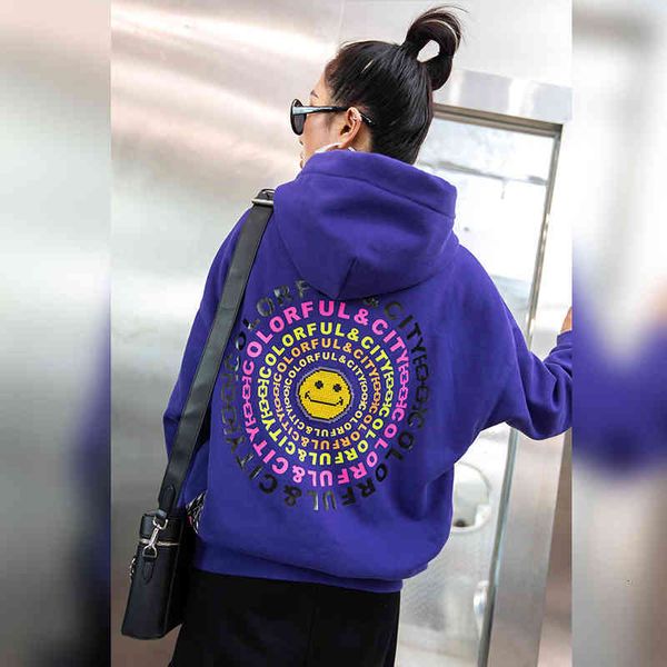 women's hoodies & sweatshirts tuogu chao brand women's clothing autumn and winter european smiling face hooded loose large version, Black
women's hoodies & sweatshirts tuogu chao brand women's clothing autumn and winter european smiling face hooded loose large version, Black