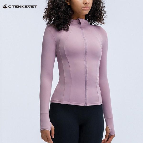 yoga outfit women athletic sport shirts slim fit long sleeved fitness coat crop with thumb holes gym jacket workout sweatshirts
yoga outfit women athletic sport shirts slim fit long sleeved fitness coat crop with thumb holes gym jacket workout sweatshirts