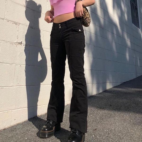 women's jeans 2021 arrival summer style female fashion black solid low waist night club denim stright pants, Blue
women's jeans 2021 arrival summer style female fashion black solid low waist night club denim stright pants, Blue