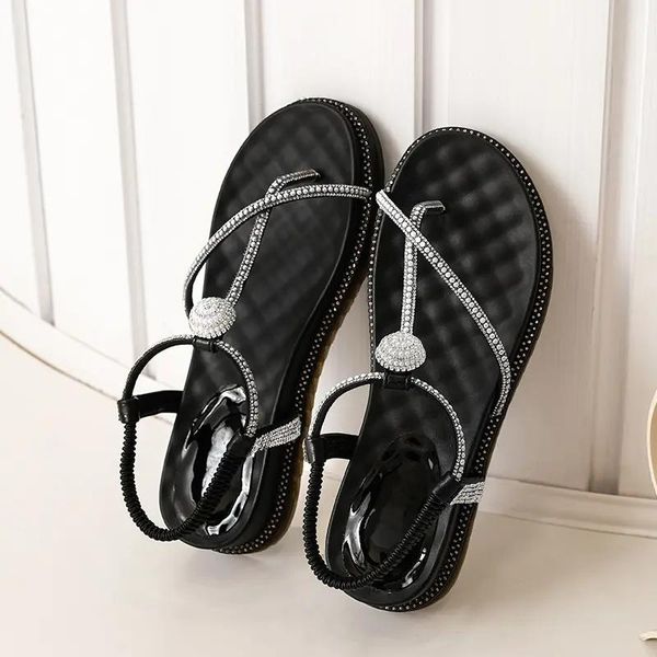 summer women's sandals fashion diamond versatile leisure commuter shoes thick soled anti slip sandal, Black
summer women's sandals fashion diamond versatile leisure commuter shoes thick soled anti slip sandal, Black