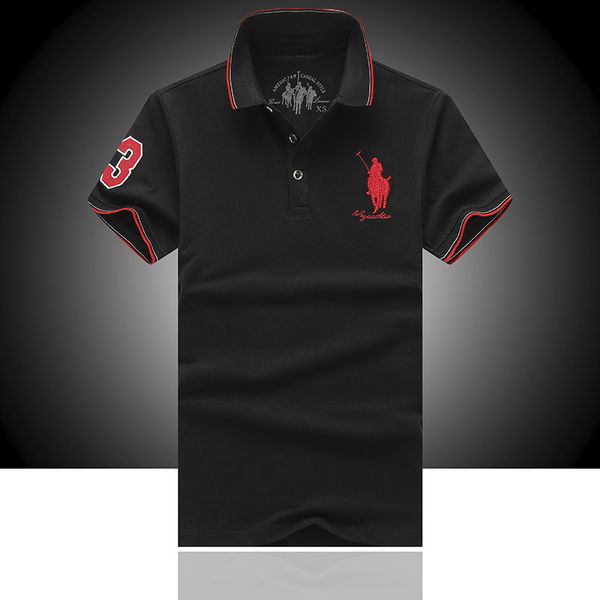 fashion polo shirt men's trend short sleeve t-shirt lapel summer slim casual half paul wear, White;black
fashion polo shirt men's trend short sleeve t-shirt lapel summer slim casual half paul wear, White;black