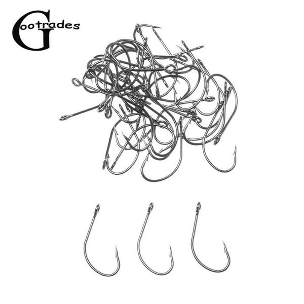 fishing hooks 100pcs/set high carbon steel fish hook barbed 30pcs 3#-12# series in fishhooks worm pond bait holder jig hole access
fishing hooks 100pcs/set high carbon steel fish hook barbed 30pcs 3#-12# series in fishhooks worm pond bait holder jig hole access