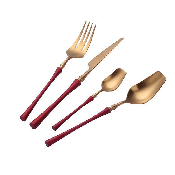 pcs/set cutlerly set 304 stainless steel dinnerware luxury knife fork western cutlery kitchen tableware dinner flatware sets
pcs/set cutlerly set 304 stainless steel dinnerware luxury knife fork western cutlery kitchen tableware dinner flatware sets