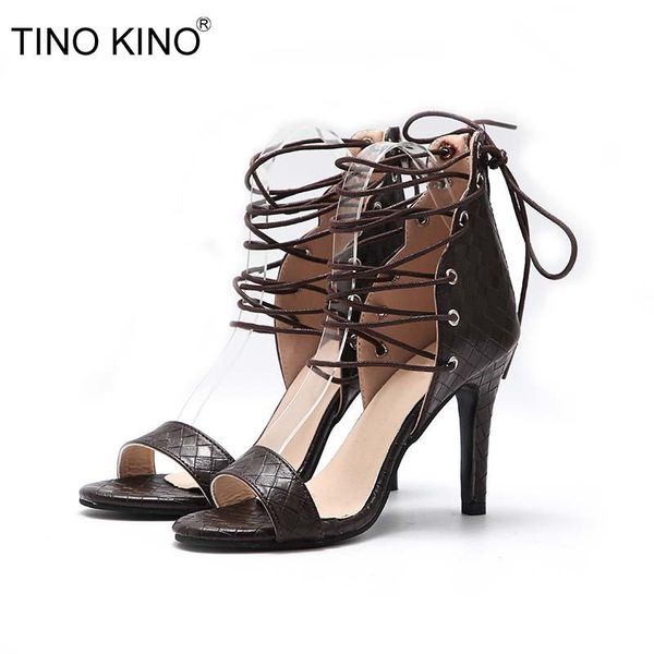 sandals women high heels bandage summer shoes pu plus size sandalias pumps party woman fashion footwear stiletto 2021, Black
sandals women high heels bandage summer shoes pu plus size sandalias pumps party woman fashion footwear stiletto 2021, Black