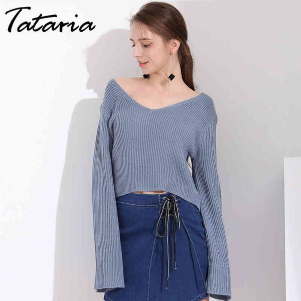 1knitted pullover sweater female deep v neck flared sleeve oversize women sweaters and pullovers loose women jumpers 210514, White;black
1knitted pullover sweater female deep v neck flared sleeve oversize women sweaters and pullovers loose women jumpers 210514, White;black