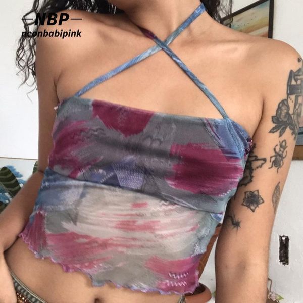 women's tanks & camis neonbabipink tie dye mesh crop women fairy grunge backless criss cross halter y2k clothes n84-ai10, White
women's tanks & camis neonbabipink tie dye mesh crop women fairy grunge backless criss cross halter y2k clothes n84-ai10, White