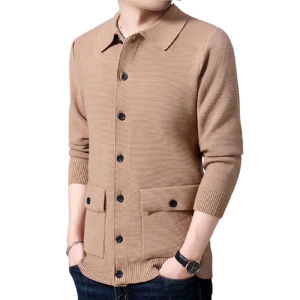 men's sweaters luxury men spring autumn winter sweater coat knitwear fashion lapel cardigan jacket jumper korean style clothing, White;black
men's sweaters luxury men spring autumn winter sweater coat knitwear fashion lapel cardigan jacket jumper korean style clothing, White;black