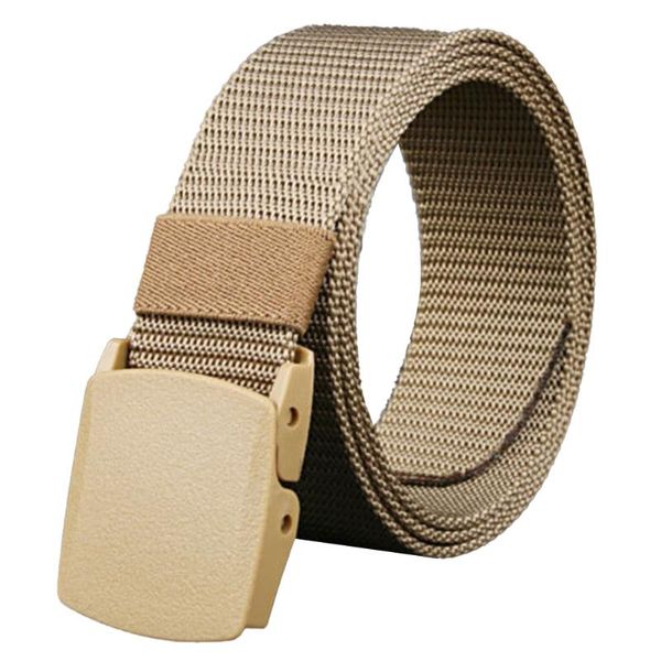 belts men female military nylon adjustable belt outdoor travel tactical waist with plastic buckle for pants 120cm, Black;brown
belts men female military nylon adjustable belt outdoor travel tactical waist with plastic buckle for pants 120cm, Black;brown