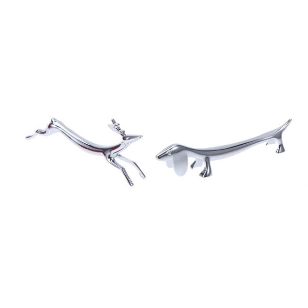 chopsticks 2pcs metal rest silver animal stand rack spoon fork holder deer and dog
chopsticks 2pcs metal rest silver animal stand rack spoon fork holder deer and dog