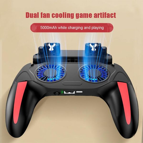 game controllers & joysticks h10 gamepad for pubg controller 4.7-6.5 inch mobile phone shooter joystick pugb helper with two fans
game controllers & joysticks h10 gamepad for pubg controller 4.7-6.5 inch mobile phone shooter joystick pugb helper with two fans