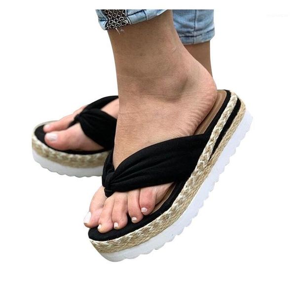 summer weave slippers women casual flip flops shoes platform sandals thick bottom slides ladies woman1, Black
summer weave slippers women casual flip flops shoes platform sandals thick bottom slides ladies woman1, Black