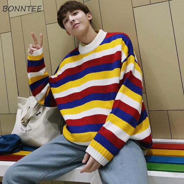 men's sweaters pullovers men loose leisure classic striped trendy plus size s-3xl couples all-match korean stylish ins streetwear, White;black
men's sweaters pullovers men loose leisure classic striped trendy plus size s-3xl couples all-match korean stylish ins streetwear, White;black