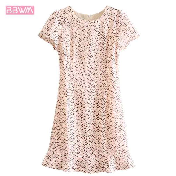 women's fashion retro wave point ruffled round neck dress sweet age slim slimming female dress short sleeve dot harajuku 210507, Black;gray
women's fashion retro wave point ruffled round neck dress sweet age slim slimming female dress short sleeve dot harajuku 210507, Black;gray