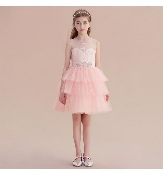 girl's dresses pearl pink flower girls bow sash puffy tulle children pageant ball gown short kids birthday communion wears knee length, Red;yellow
girl's dresses pearl pink flower girls bow sash puffy tulle children pageant ball gown short kids birthday communion wears knee length, Red;yellow