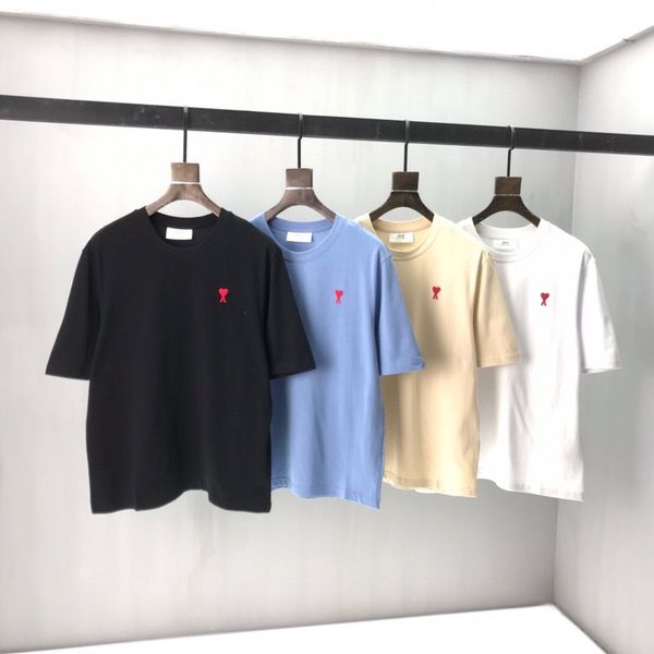 2021 love ami new mens women designers t shirt fashion men s casual t shirts man clothing street designer shorts sleeve clothes tshirts bb4, White;black
2021 love ami new mens women designers t shirt fashion men s casual t shirts man clothing street designer shorts sleeve clothes tshirts bb4, White;black