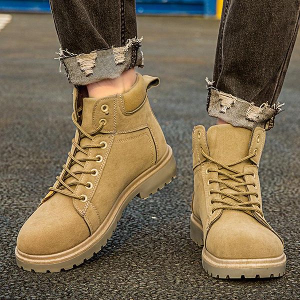 boots winter outdoor ankle sneakers wearable men casual shoes non-slip for male high-footwear lace, Black
boots winter outdoor ankle sneakers wearable men casual shoes non-slip for male high-footwear lace, Black