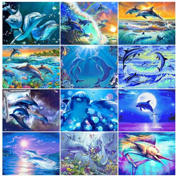 diamond painting 5d diy full square animal dolphin embroidery cross stitch kit home decoration rhinestone gift
diamond painting 5d diy full square animal dolphin embroidery cross stitch kit home decoration rhinestone gift