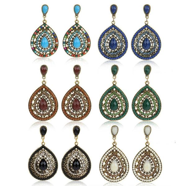 vintage rhinestone drop earrings for women bohemia ethnic resin multicolor bead dangle statement jewelry oorbellen & chandelier, Silver
vintage rhinestone drop earrings for women bohemia ethnic resin multicolor bead dangle statement jewelry oorbellen & chandelier, Silver