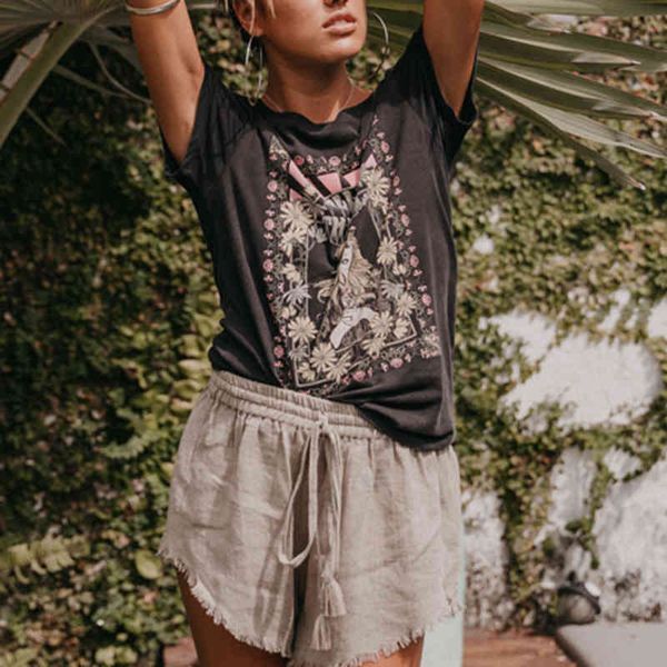 women's t-shirt bohemian summer t shirt women print short sleeve black slim tee girl ethnic tribe vintage female 5ltb, White
women's t-shirt bohemian summer t shirt women print short sleeve black slim tee girl ethnic tribe vintage female 5ltb, White