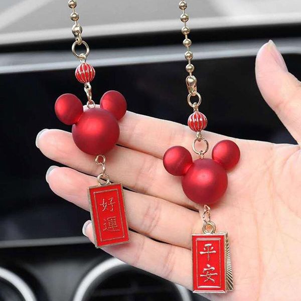 car pendants creative cute interior accessories decoration red pendant rearview mirror decorations
car pendants creative cute interior accessories decoration red pendant rearview mirror decorations
