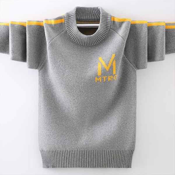 childrens sweater winter cotton clothing keep warm o neck boys pullover knitting, Blue
childrens sweater winter cotton clothing keep warm o neck boys pullover knitting, Blue