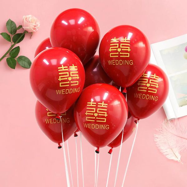party decoration 50pcs 10 inches chinese style wedding double garnet happy word latex balloon room (double delight)
party decoration 50pcs 10 inches chinese style wedding double garnet happy word latex balloon room (double delight)