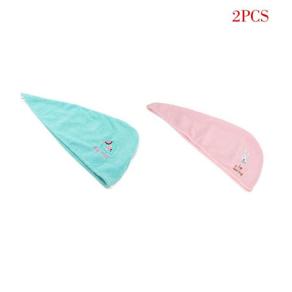 towel 2 pieces randomly color women bathroom super absorbent quick-drying hair microfiber dry cap
towel 2 pieces randomly color women bathroom super absorbent quick-drying hair microfiber dry cap