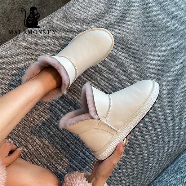 waterproof snow boots for women fashion winter 100% cowhide leather warm plush comfortable flat boots women shoes white 211103, Black
waterproof snow boots for women fashion winter 100% cowhide leather warm plush comfortable flat boots women shoes white 211103, Black