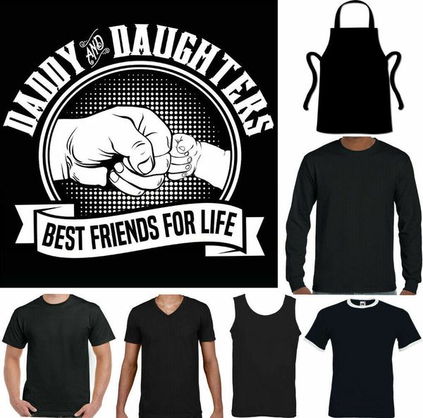father's day t-shirt mens daddy and daughters friends for life funny, White;black
father's day t-shirt mens daddy and daughters friends for life funny, White;black