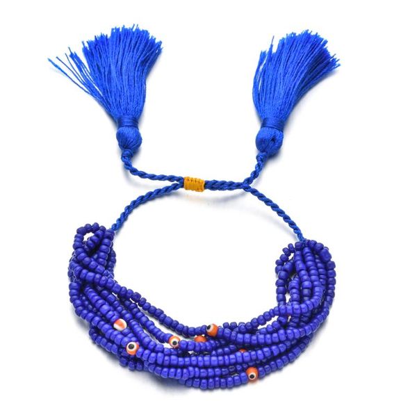 tennis zmzy handmade weaving miyuki bracelets friendship bracelet blue tassel boho charm beads jewelry gifts for women girls, Golden;silver
tennis zmzy handmade weaving miyuki bracelets friendship bracelet blue tassel boho charm beads jewelry gifts for women girls, Golden;silver