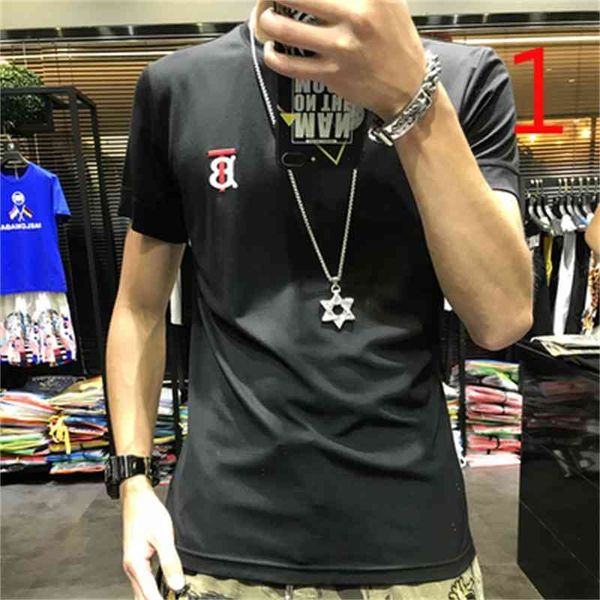 t shirts summer men's short-sleeved t-shirt korean version of the trend half-sleeved shirt, White;black
t shirts summer men's short-sleeved t-shirt korean version of the trend half-sleeved shirt, White;black