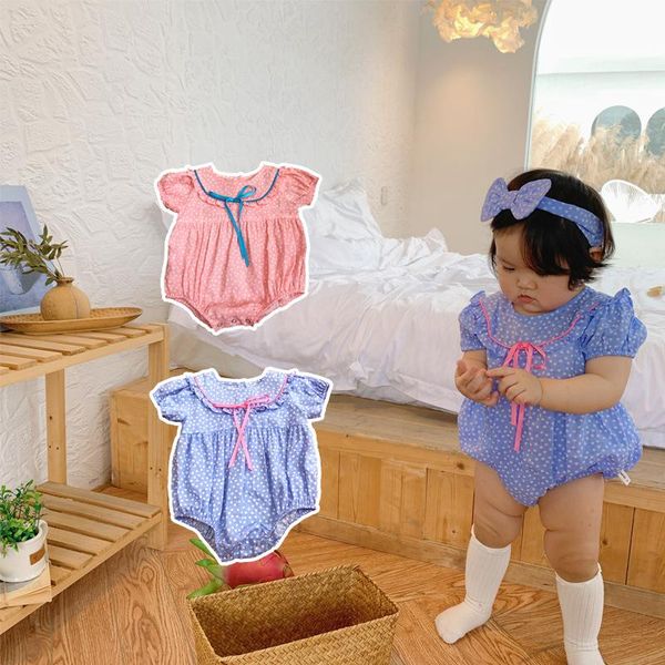 rompers 2pcs baby girl dot romper infant korean born toddler princess jumpsuits with pants summer children cotton clothes, Blue
rompers 2pcs baby girl dot romper infant korean born toddler princess jumpsuits with pants summer children cotton clothes, Blue