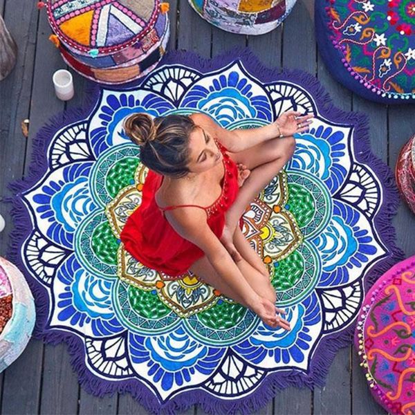 carpets women chic tassel mandala tapestry lotus printed bohemian beach mat yoga sunblock round bikini cover-up blanket
carpets women chic tassel mandala tapestry lotus printed bohemian beach mat yoga sunblock round bikini cover-up blanket