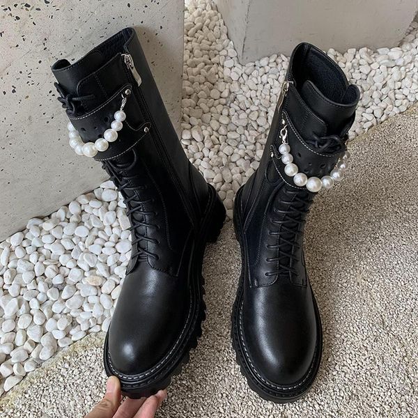 boots ankle 2021 autumn genuine leather med heels for women winter est party basic shoes woman, Black
boots ankle 2021 autumn genuine leather med heels for women winter est party basic shoes woman, Black
