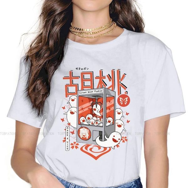 women's t-shirt genshin impact game women t shirt hu tao plush machine female graphic funny tees ladies 5xl oversized tshirt, White
women's t-shirt genshin impact game women t shirt hu tao plush machine female graphic funny tees ladies 5xl oversized tshirt, White